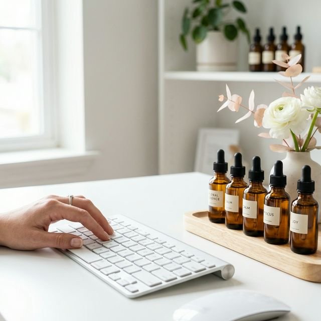 Consultório de Terapia Floral Moderno